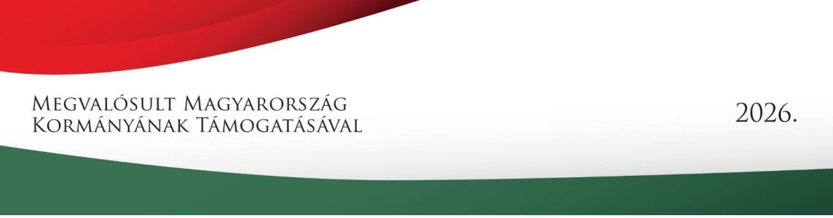 EKCP-KP-1-2026/2-000095 - Egyházi közösségi célú programok 2026. évi támogatása